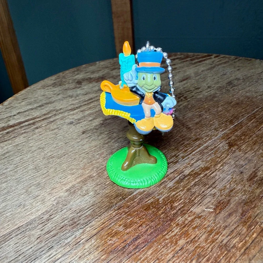 Vtg 2002 Disney Jiminy Cricket Mickey's Christmas Carol Holiday Clip On Figure